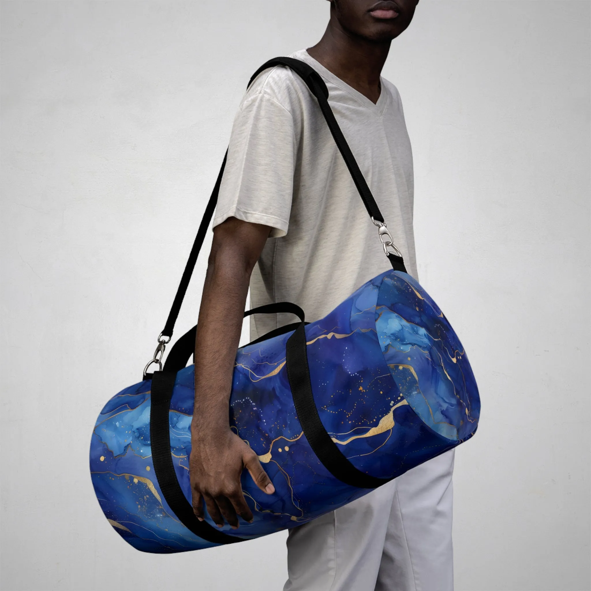 Blue Night Duffel Bag