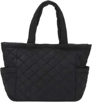 Bubble Tote Bags for Women Cloud Shoulder Bag Hobo Bag Large Hobo Bag for Women,Travle,Party,Work Black
