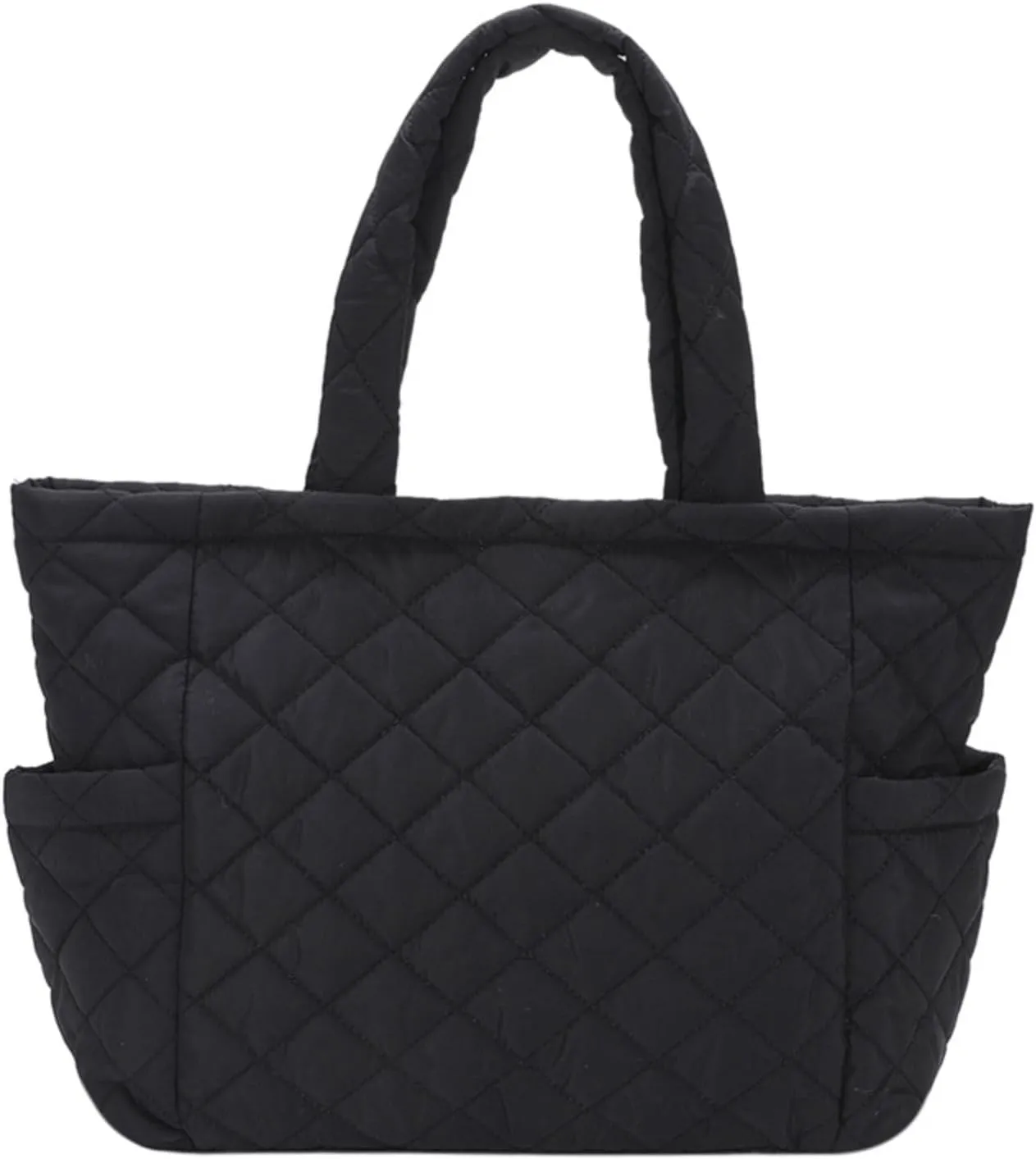 Bubble Tote Bags for Women Cloud Shoulder Bag Hobo Bag Large Hobo Bag for Women,Travle,Party,Work Black