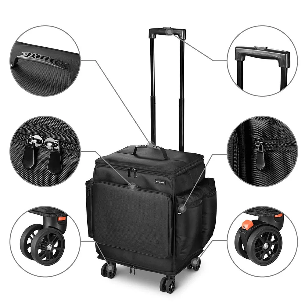 Byootique HairStylist Travel Case with Cosmetic Travel Train Case