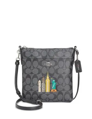 Coach NY Stories Skyline Signature Crossbody