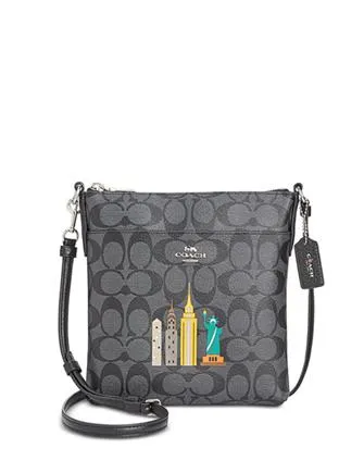 Coach NY Stories Skyline Signature Crossbody
