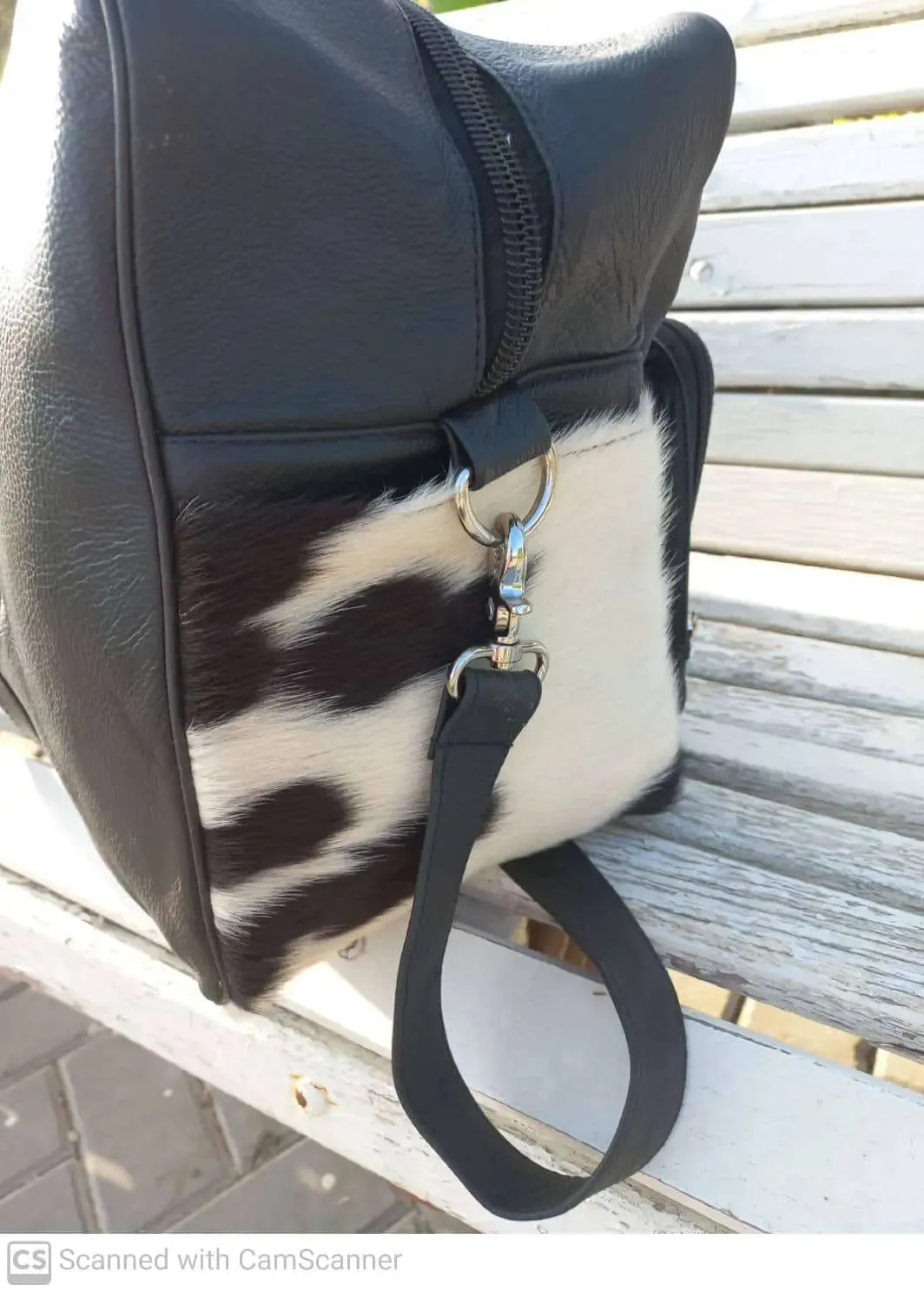 Cowhide Duffel Bag Leather Duffel Bag