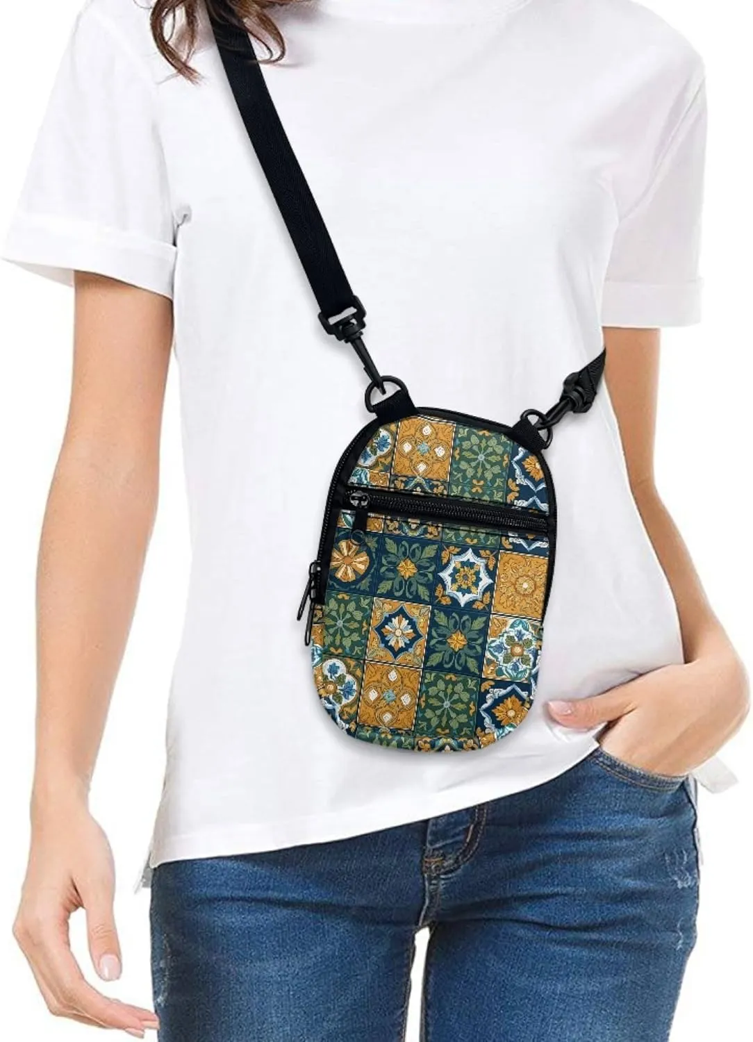 Crossbody Bags Girls Women Gift Fashion Shoulder Bag Cell Phone Pouch with Adjustable Strap Small Messenger Bag