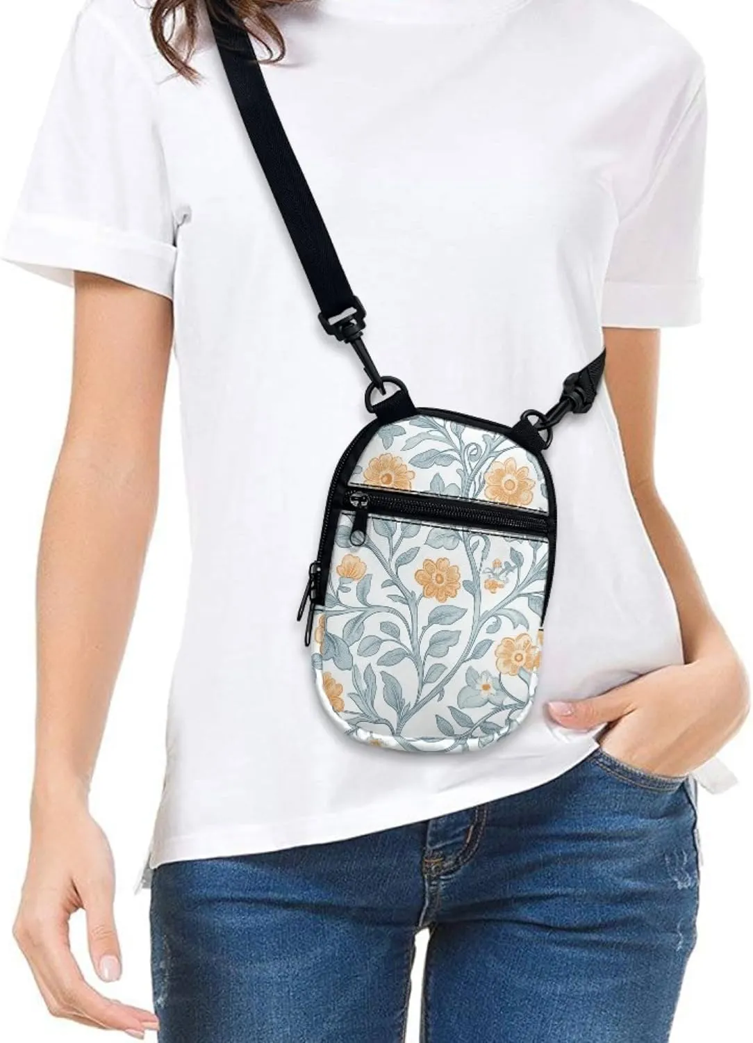 Crossbody Bags Girls Women Gift Fashion Shoulder Bag Cell Phone Pouch with Adjustable Strap Small Messenger Bag