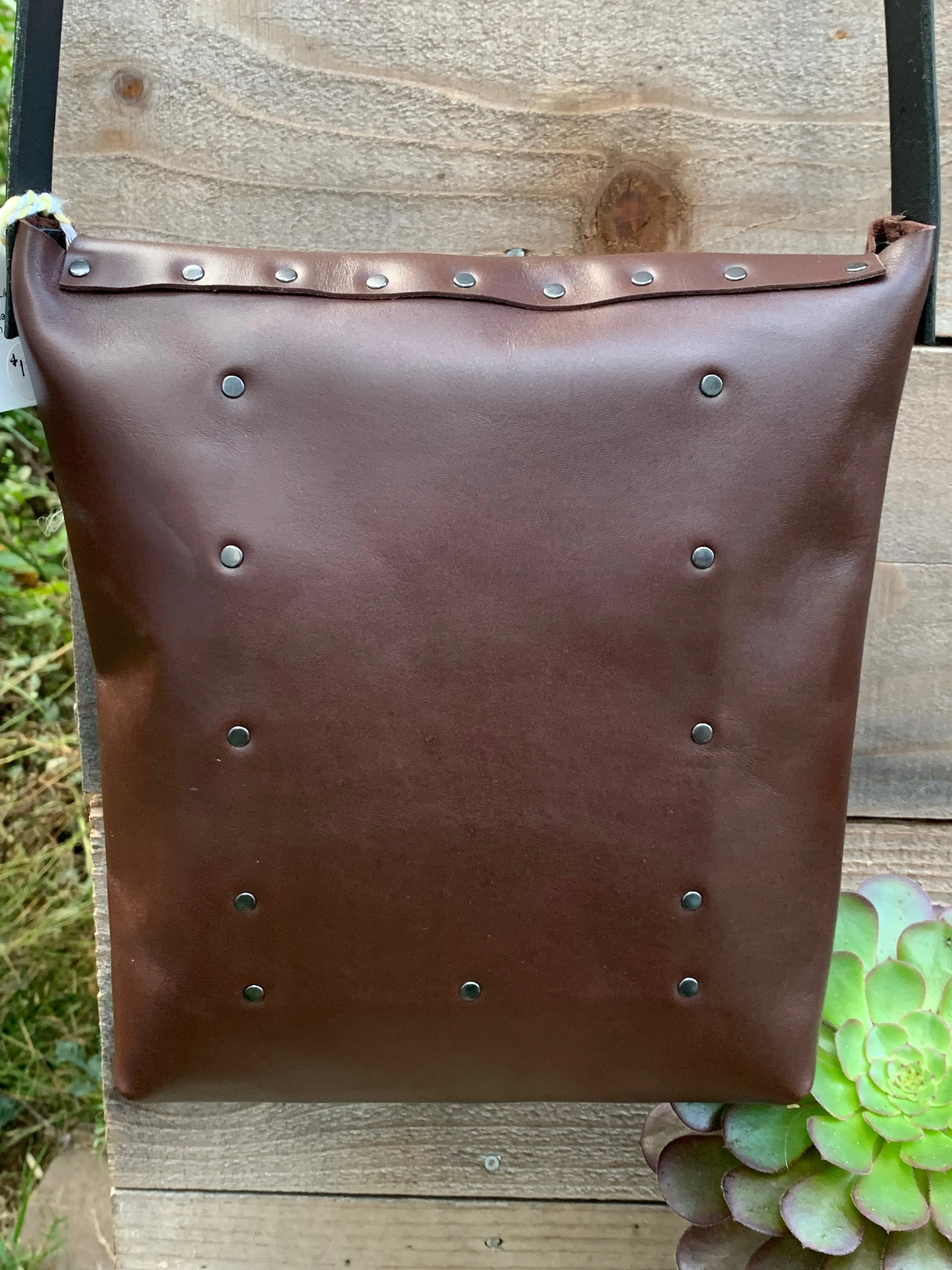 Deep Brown Urban Satchel