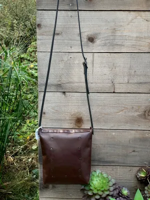 Deep Brown Urban Satchel