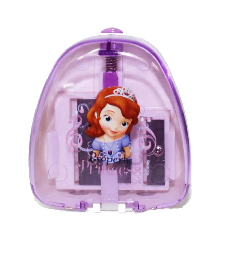 Deluxe Princess Sofia the First Rolling Backpack with 6 pcs set
