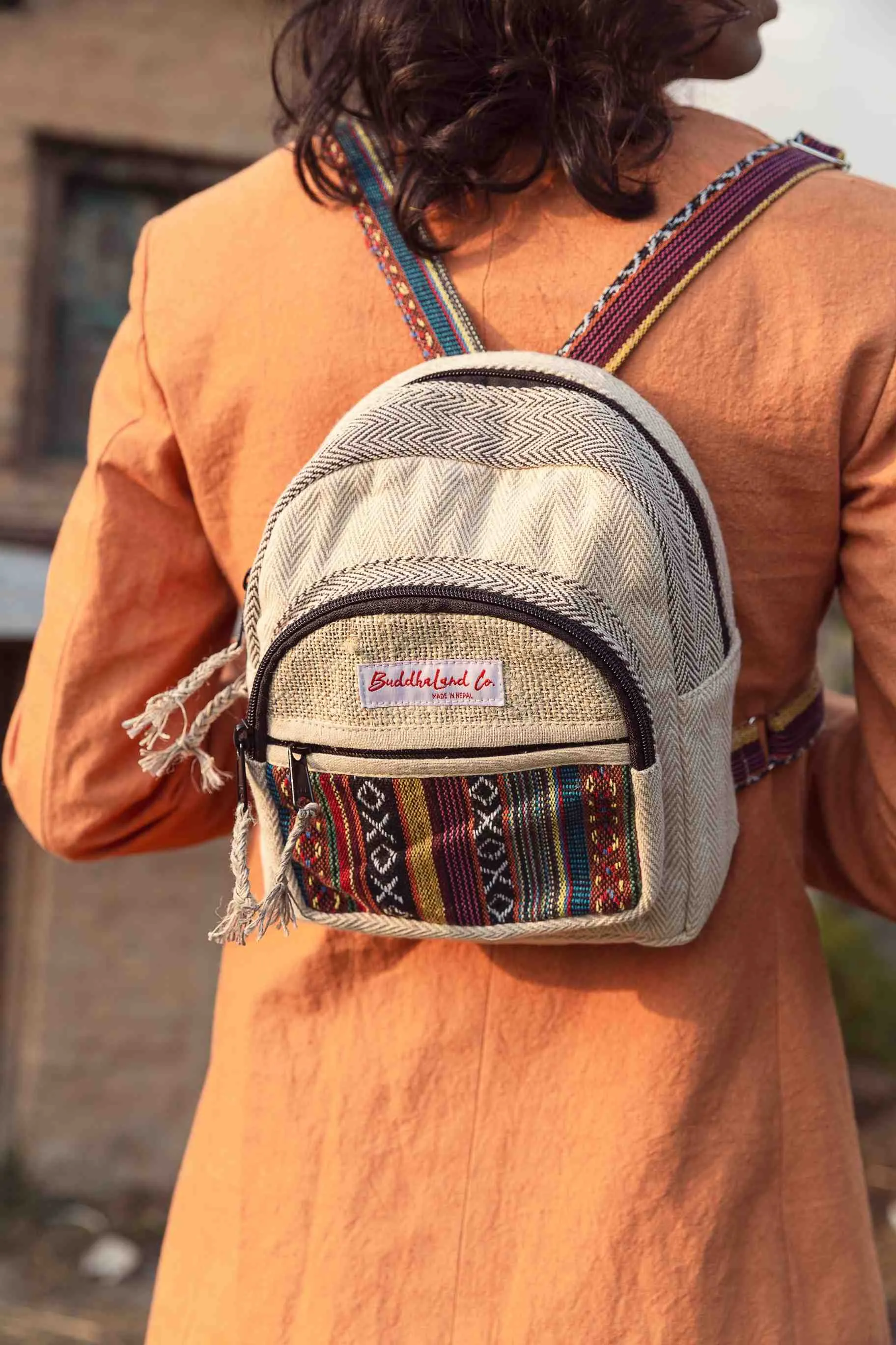 Hemp Backpack Mini