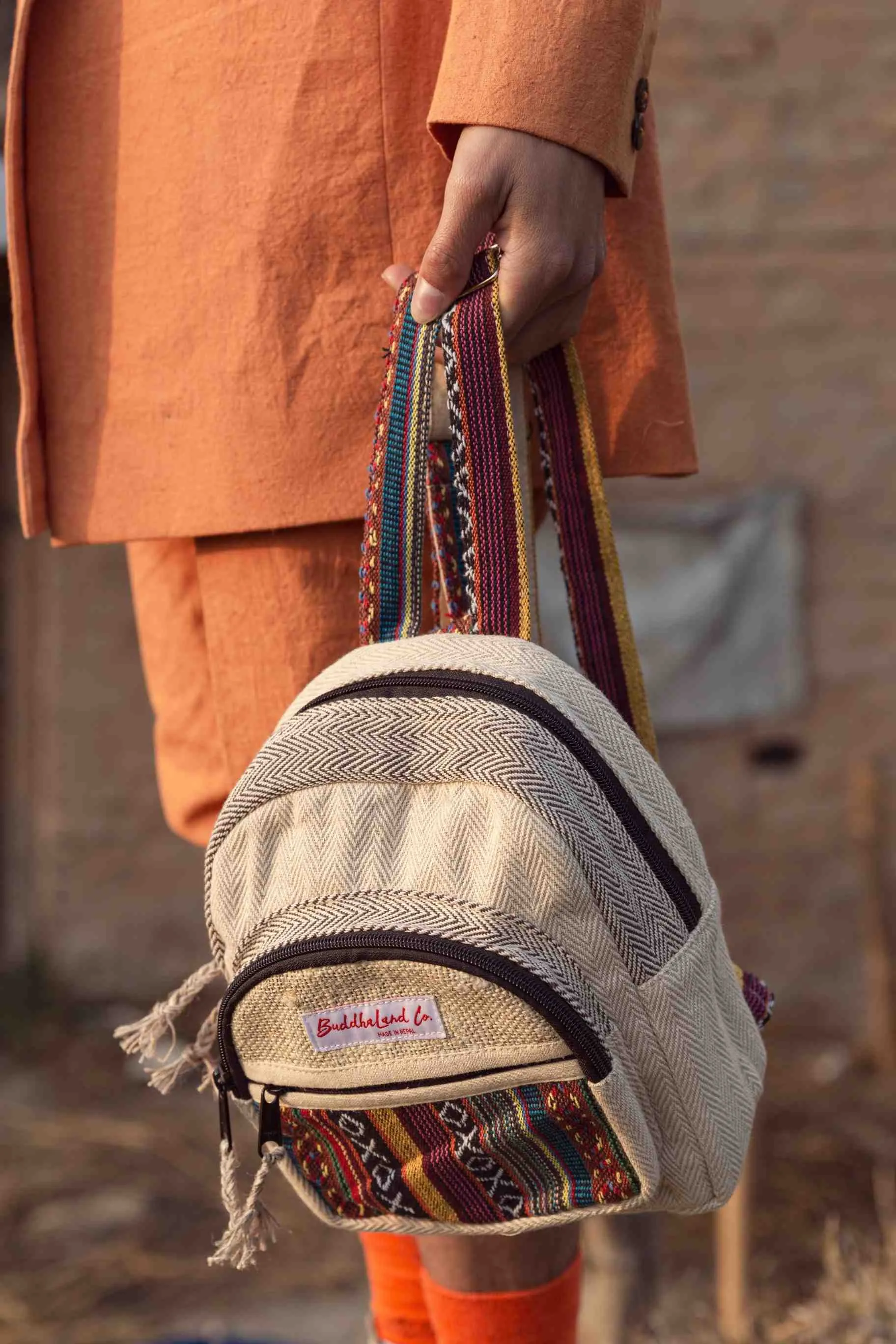 Hemp Backpack Mini