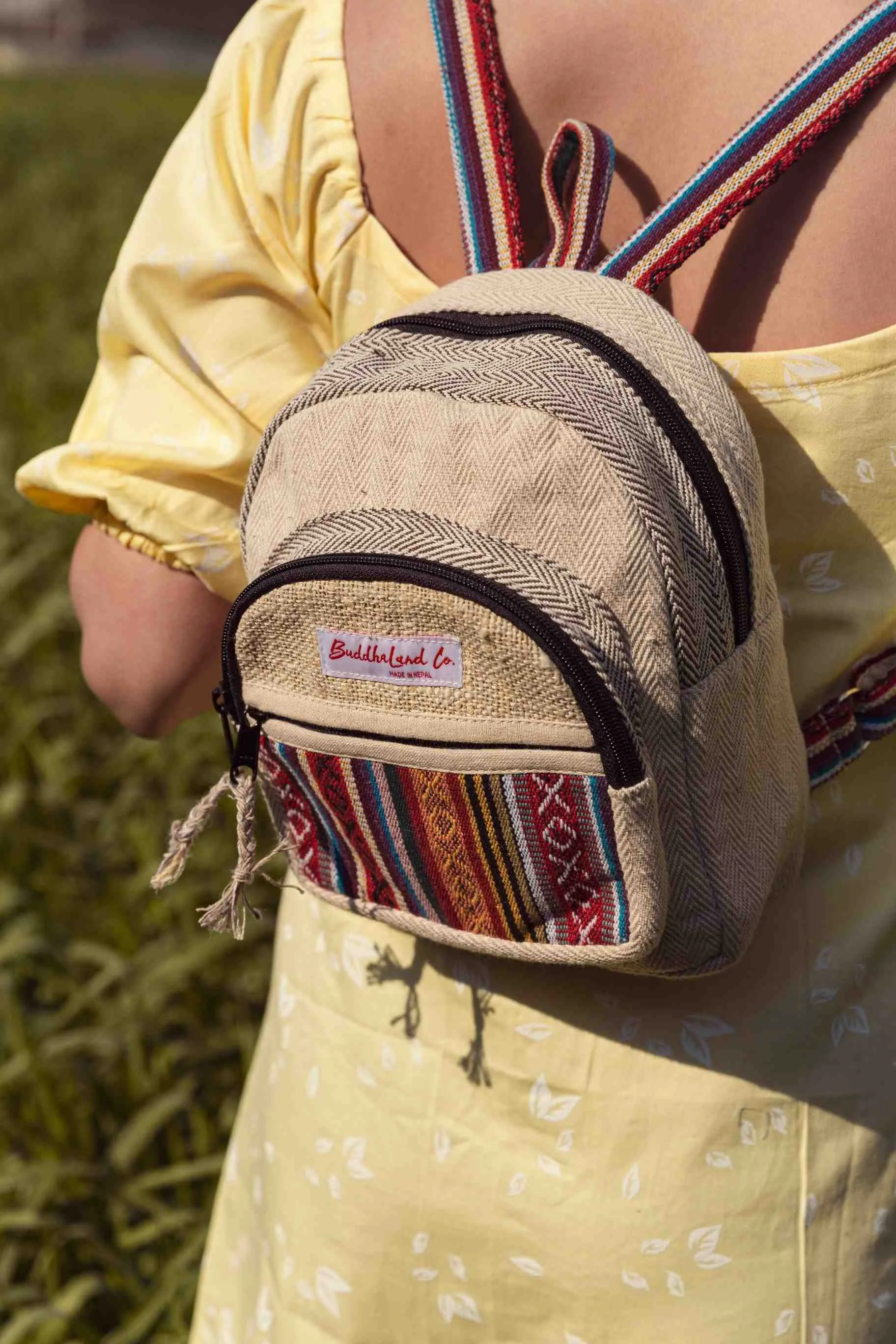 Hemp Backpack Mini