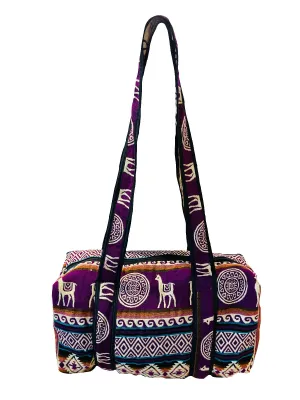 Hibiscus Mini Duffel Bag