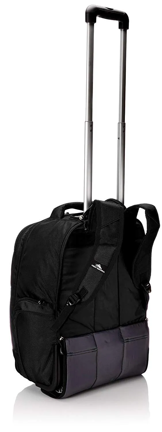 High Sierra Rev Wheeled Backpack (Jersey Knit/Slate)