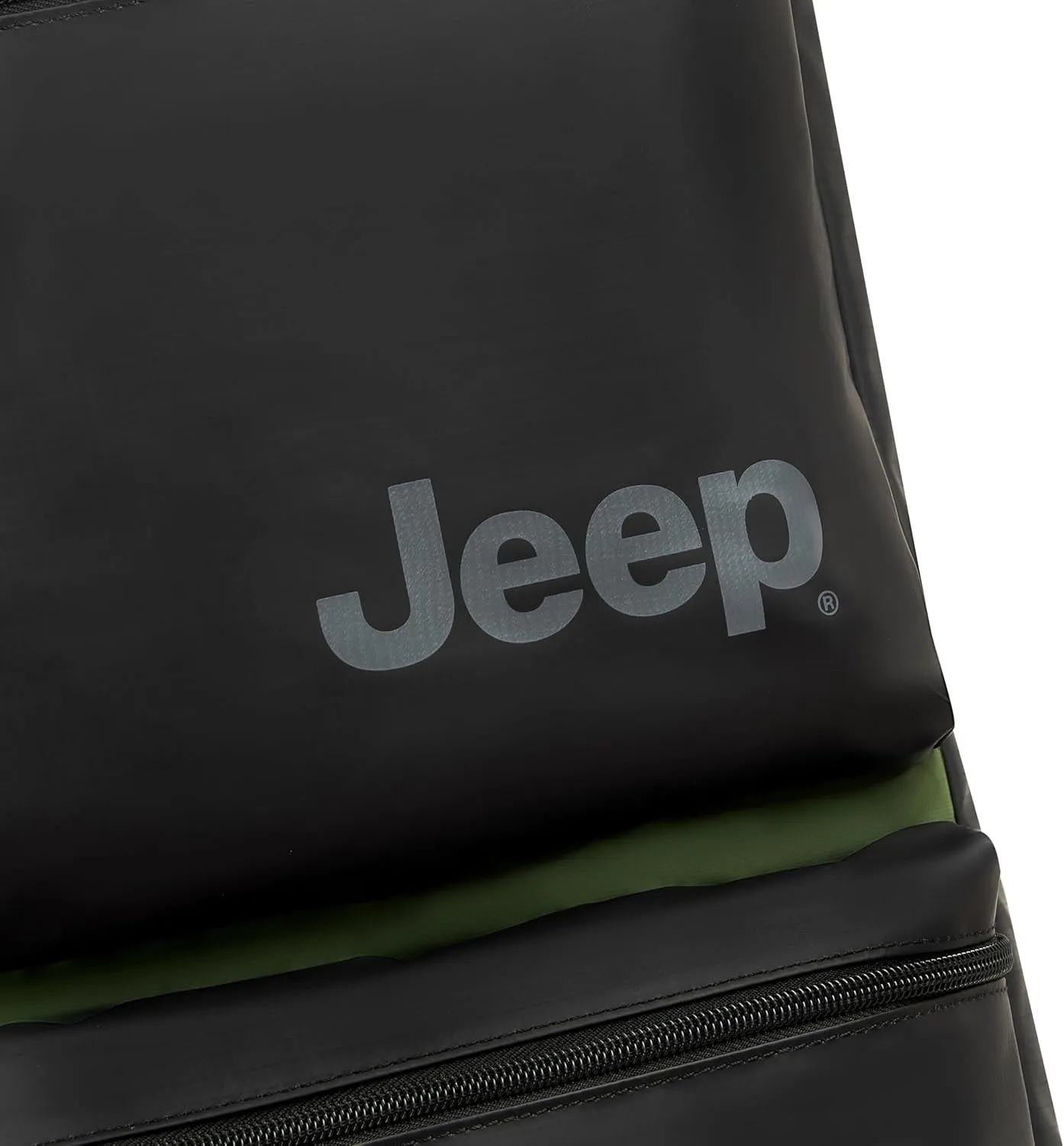 Jeep JS006B Two Wheel Rolling Travel Duffle Bag, Elm Green, 27 Inch