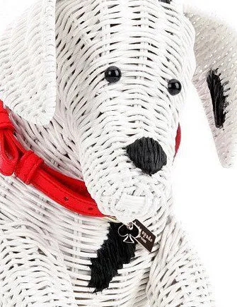 Kate Spade New York Rose Colored Glasses Wicker Dalmatian