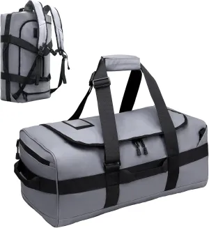 Large Duffel Backpack Bag, 3-Way Water Resistant Gym Duffle Bag with Shoe Compartment for Sports Workout