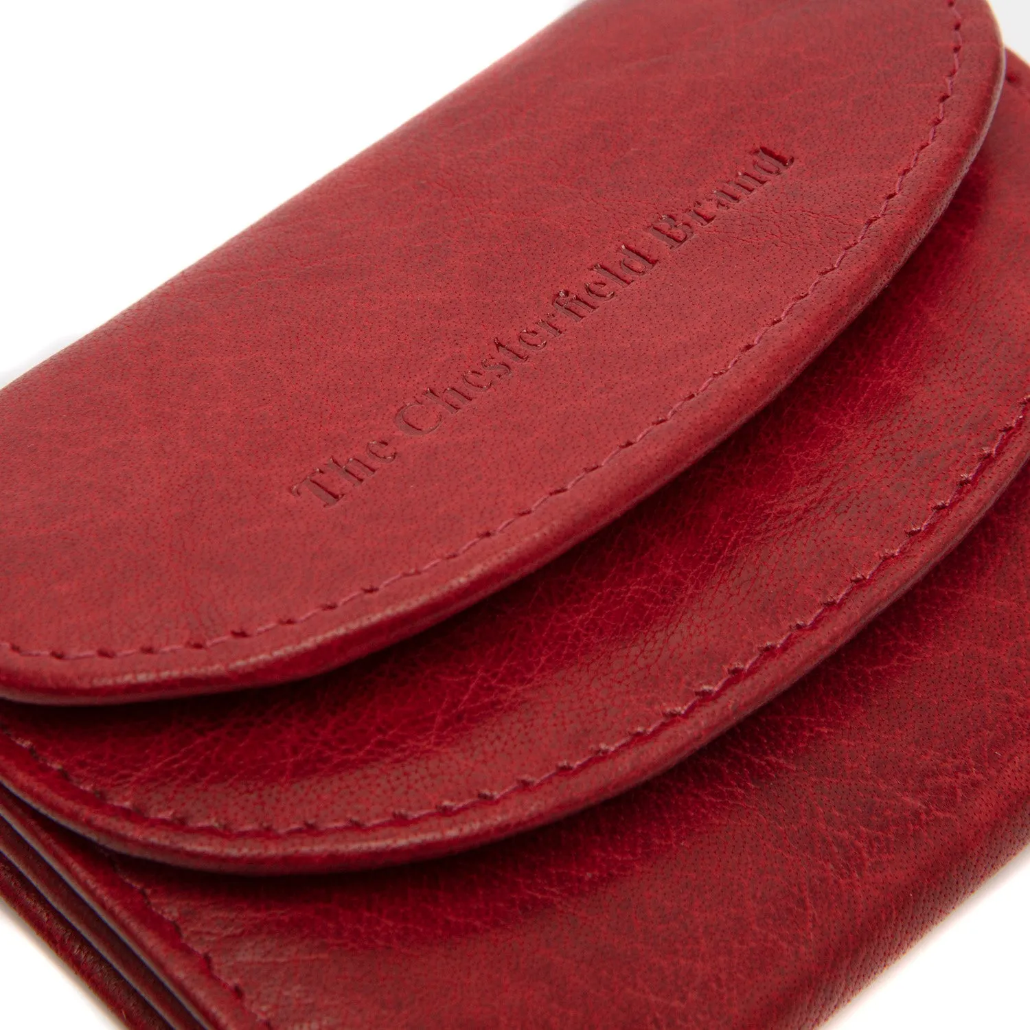Leather Wallet Red Newton