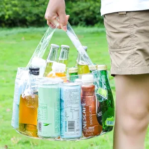 Luwint 2Pack Portable Folding Bucket Wash Basin for Camping Outdoor