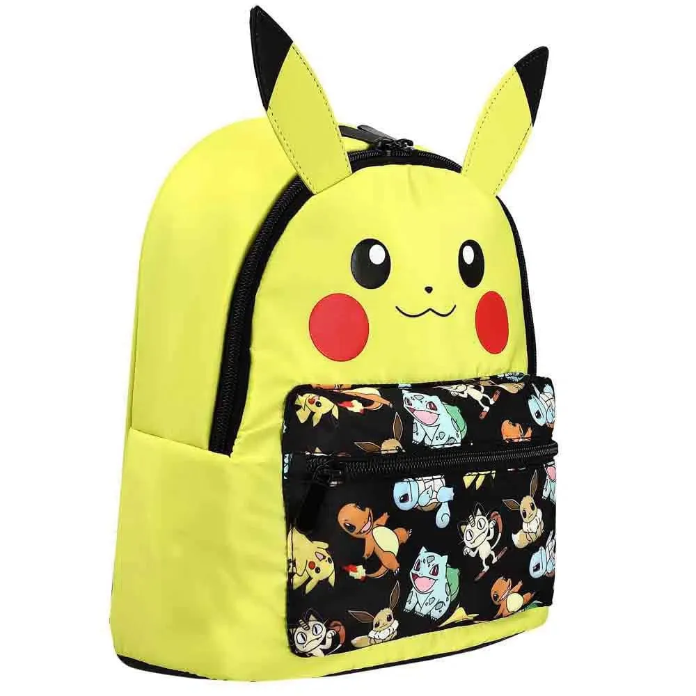 Pokémon - Pikachu Decorative 3D Mini Backpack - Bioworld