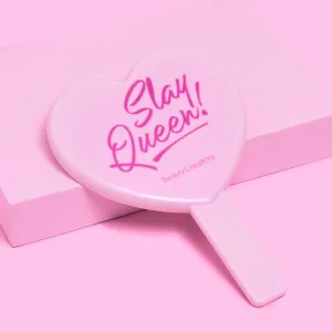 "Slay Queen" Heart Shaped Handheld Mirror