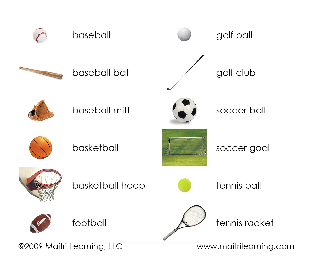 Sports Equipment Matching