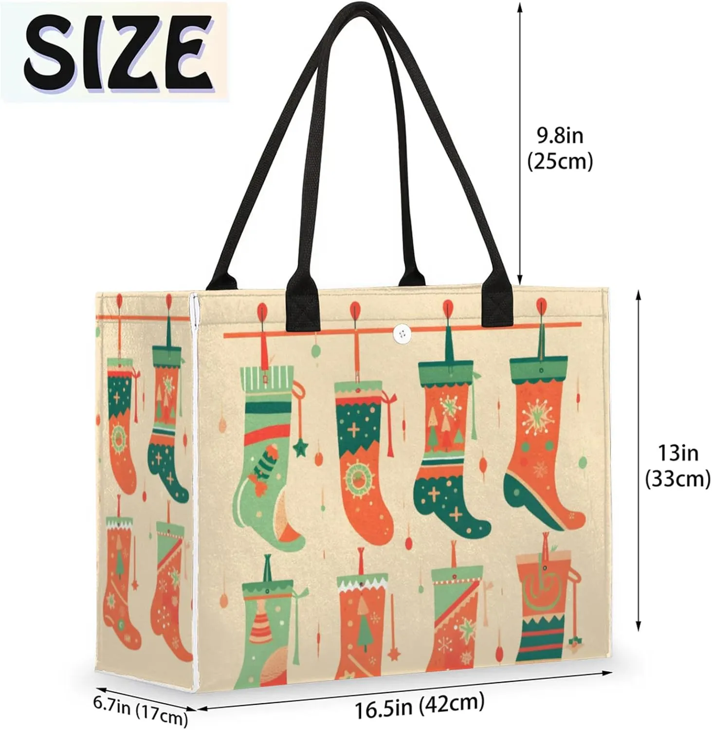 Tote Bag for Women Reusable Canvas Shoulder Bag