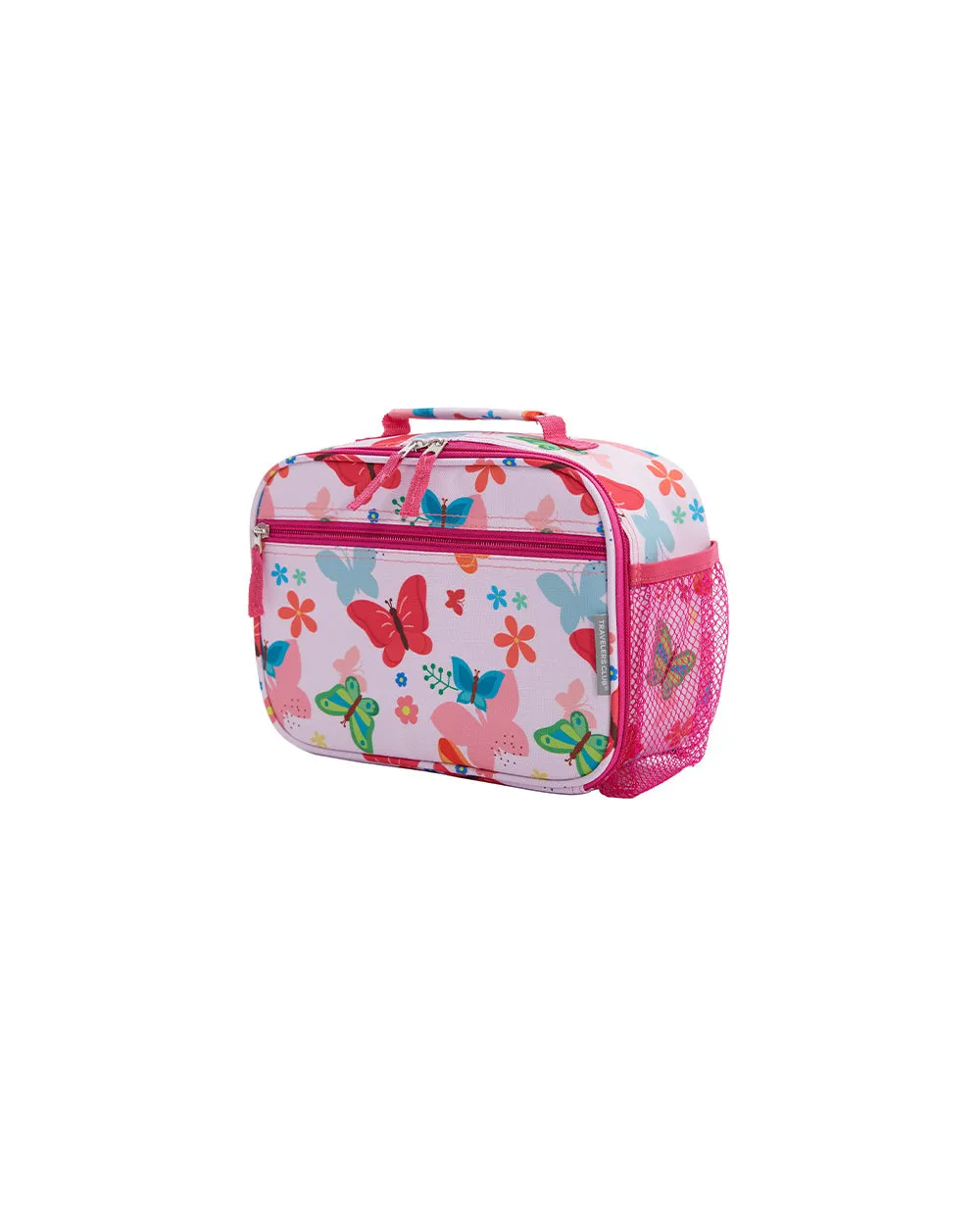 Travelers Club 5 Pieces Kids Luggage Set with 360Â° 4 Wheel Spinner System Butterfly