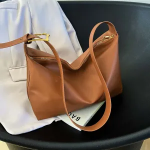 Urban Style Adjustable Strap PU Leather Handbag Crossbody Bag Shoulder Bag
