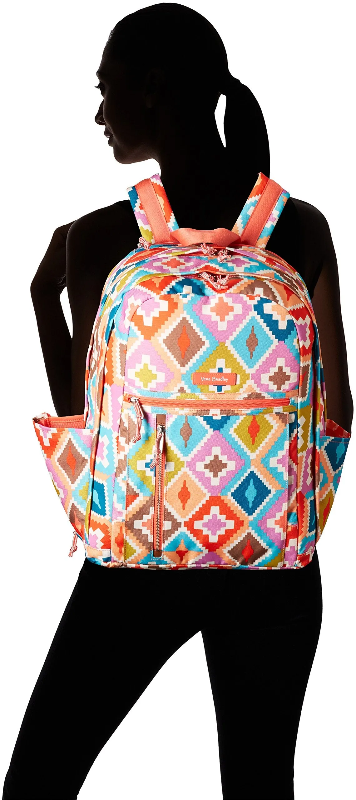 Vera Bradley Women's Lighten Up Grand, Hacienda Diamonds
