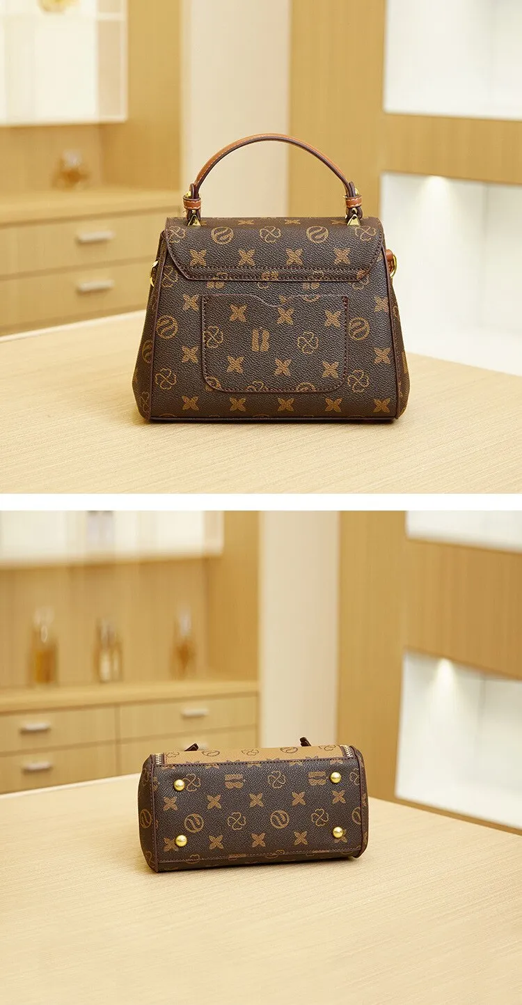 Women Classic Print Handbag Crossbody Shoulder Bag